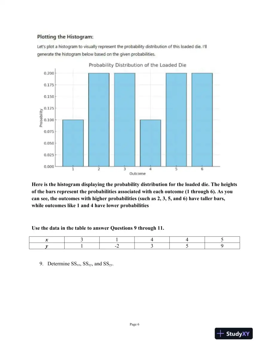 Hypothesis Testing and Statistical Evaluation, page 7