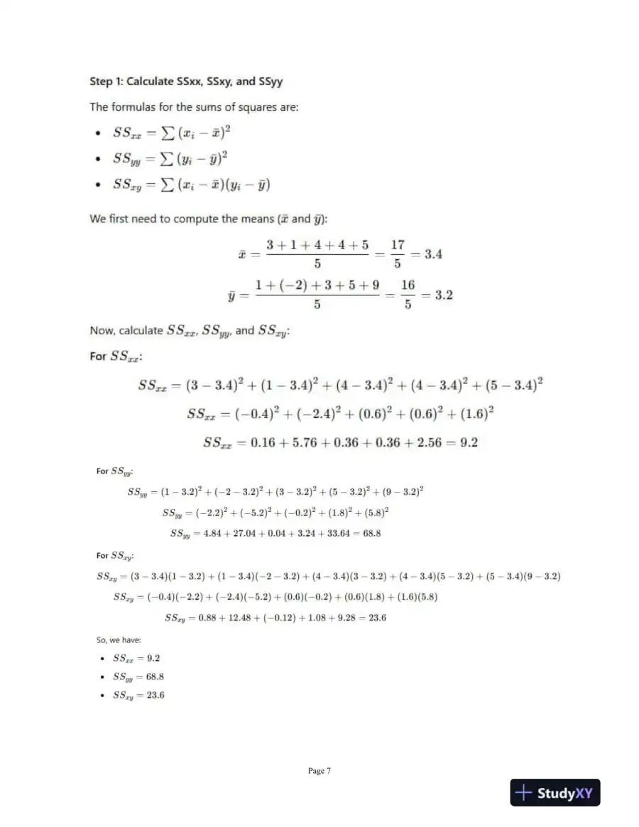 Hypothesis Testing and Statistical Evaluation, page 8