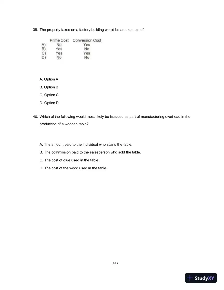 Test Bank For Managerial Accounting, 15th Edition, page 9
