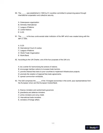 Test Bank For Global Business Today, 8th Edition - Page 12 preview image