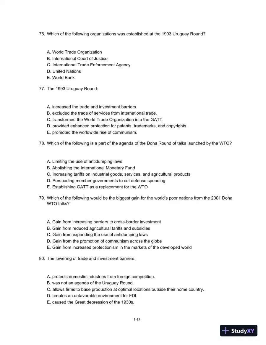 Test Bank For Global Business Today, 8th Edition, page 16