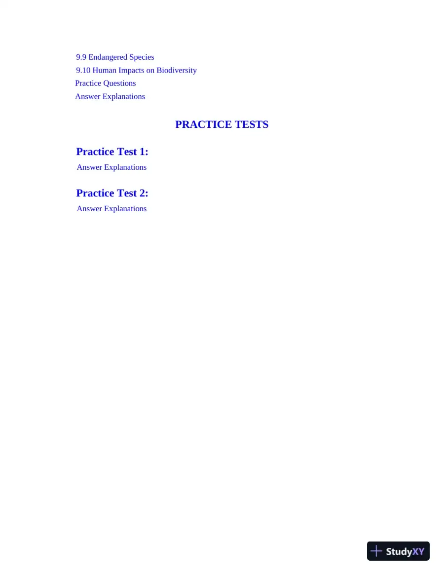 AP Environmental Science Premium, 2022-2023: 5 Practice Tests + Comprehensive Review (2022-2023), page 12