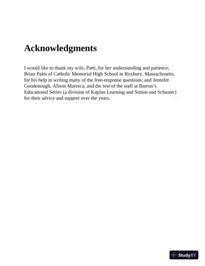 AP Environmental Science Premium, 2022-2023: 5 Practice Tests + Comprehensive Review (2022-2023) - Page 4 preview image