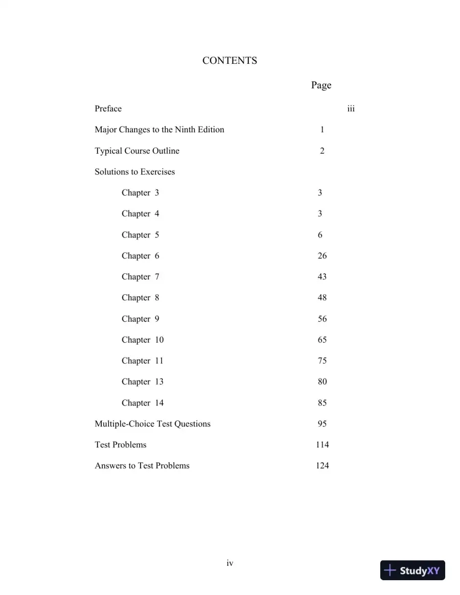 Solution Manual for Quality Improvement, 9th Edition, page 3