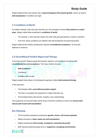 Psychology - Psychology Personality - Page 3 preview image