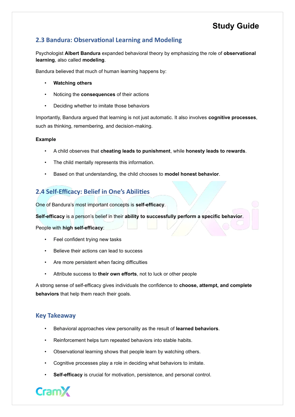 Psychology - Psychology Personality - Page 5 preview image