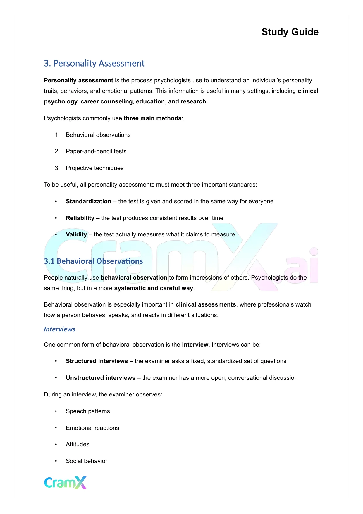 Psychology - Psychology Personality - Page 6 preview image