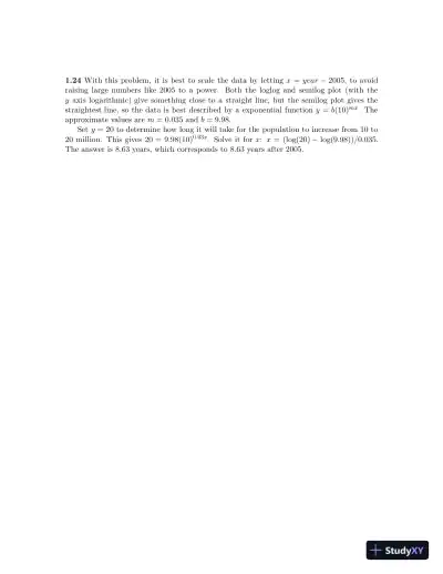 Solution Manual For System Dynamics, 3rd Edition - Page 7 preview image