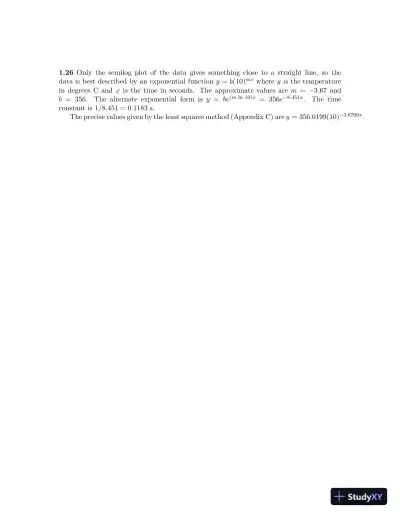 Solution Manual For System Dynamics, 3rd Edition - Page 9 preview image