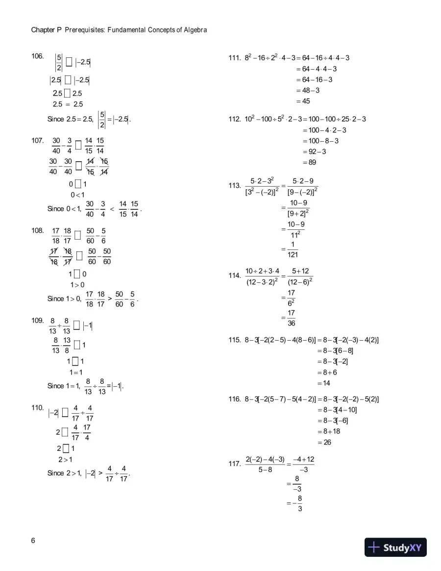 Solution Manual for Algebra and Trigonometry, 6th Edition, page 9