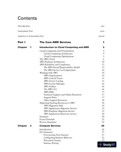 AWS Certified Solutions Architect Study Guide: Associate (SAA-C03) Exam, 4th Edition (2022) - Page 16 preview image