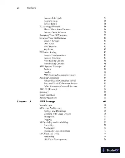 AWS Certified Solutions Architect Study Guide: Associate (SAA-C03) Exam, 4th Edition (2022) - Page 17 preview image