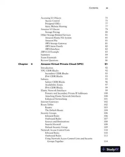 AWS Certified Solutions Architect Study Guide: Associate (SAA-C03) Exam, 4th Edition (2022) - Page 18 preview image