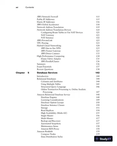 AWS Certified Solutions Architect Study Guide: Associate (SAA-C03) Exam, 4th Edition (2022) - Page 19 preview image