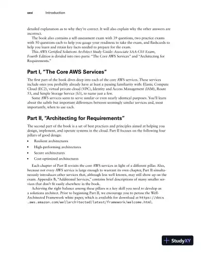 AWS Certified Solutions Architect Study Guide: Associate (SAA-C03) Exam, 4th Edition (2022) - Page 29 preview image