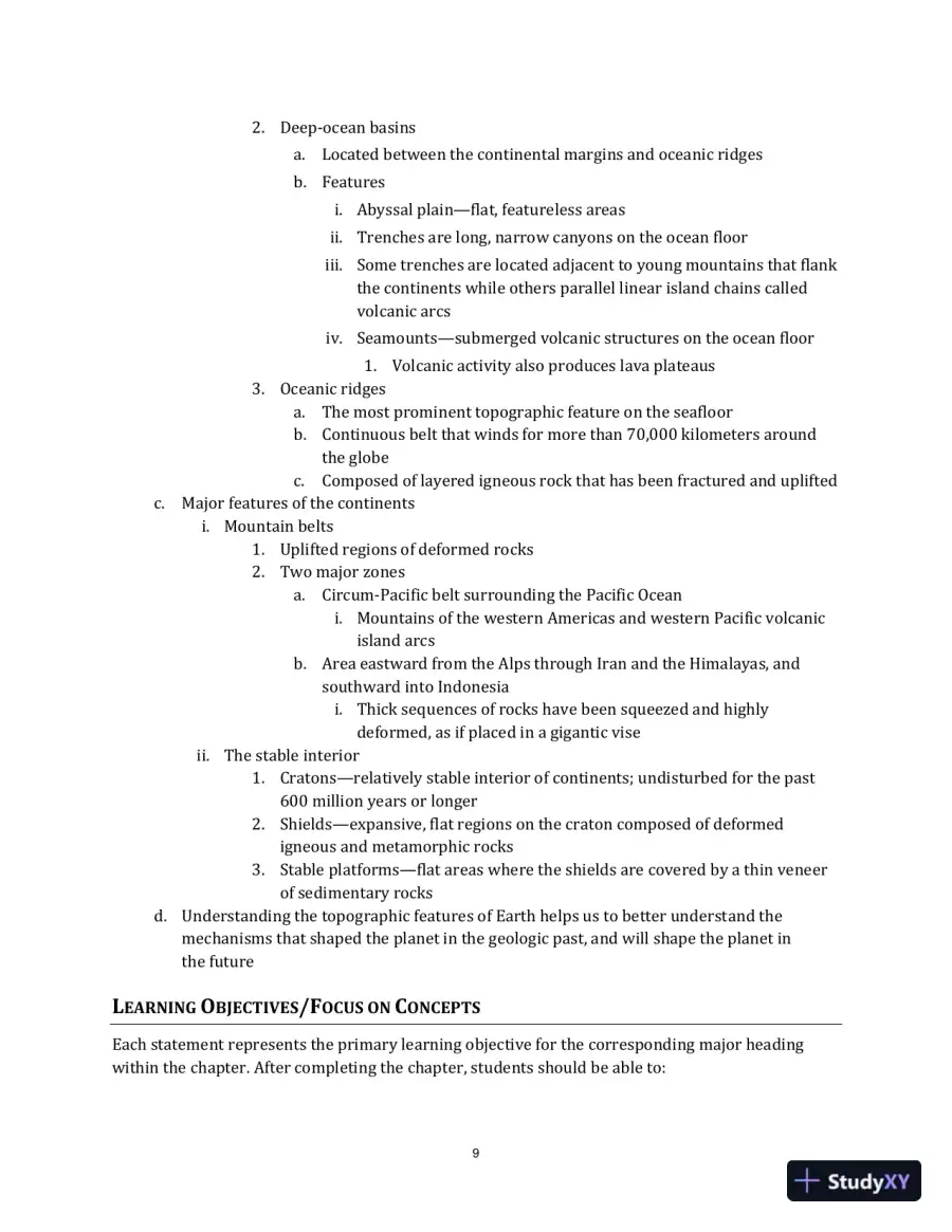 Solution Manual for Earth: An Introduction to Physical Geology, 12th Edition, page 10