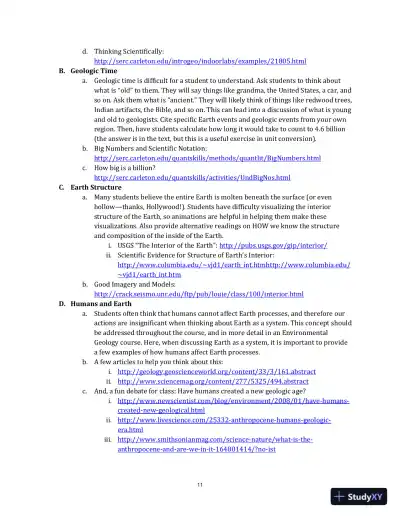 Solution Manual for Earth: An Introduction to Physical Geology, 12th Edition - Page 12 preview image