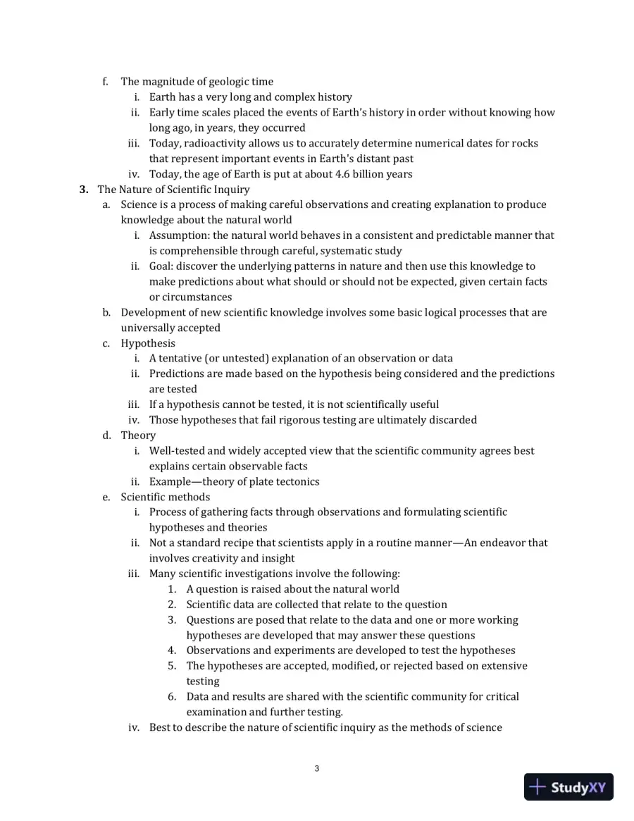 Solution Manual for Earth: An Introduction to Physical Geology, 12th Edition, page 4