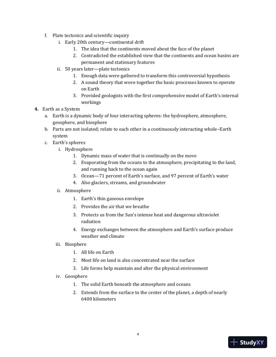 Solution Manual for Earth: An Introduction to Physical Geology, 12th Edition, page 5