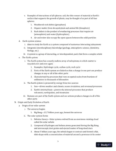 Solution Manual for Earth: An Introduction to Physical Geology, 12th Edition - Page 6 preview image