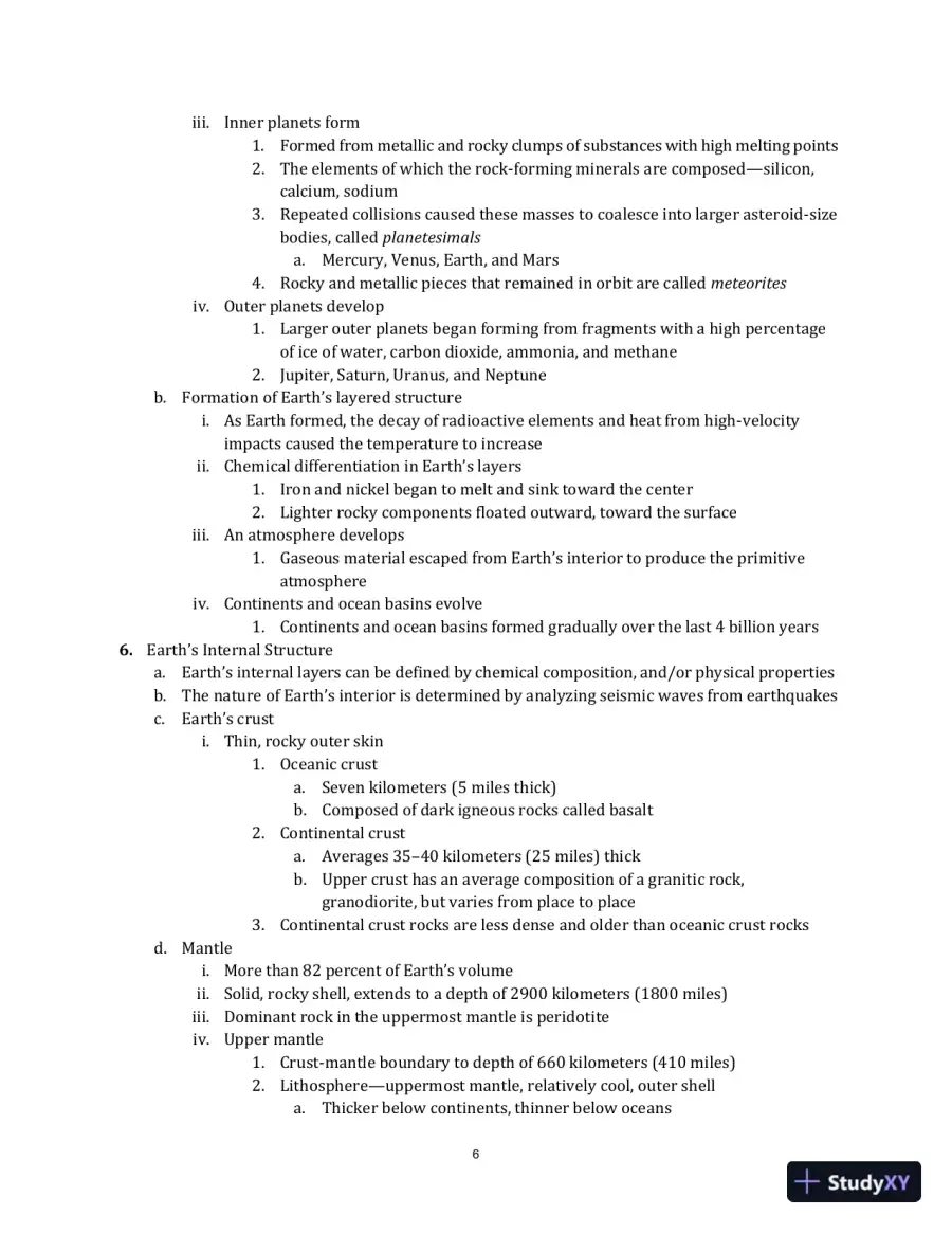 Solution Manual for Earth: An Introduction to Physical Geology, 12th Edition, page 7