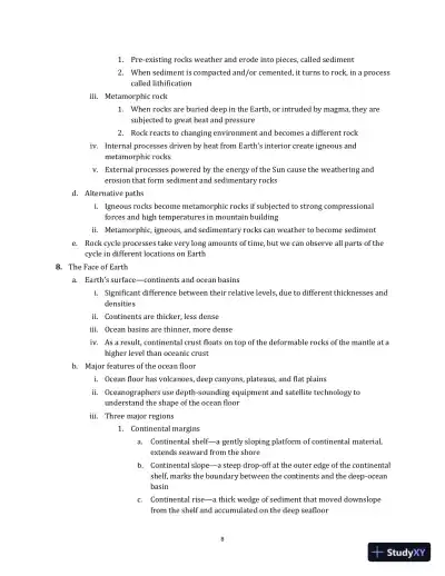 Solution Manual for Earth: An Introduction to Physical Geology, 12th Edition - Page 9 preview image
