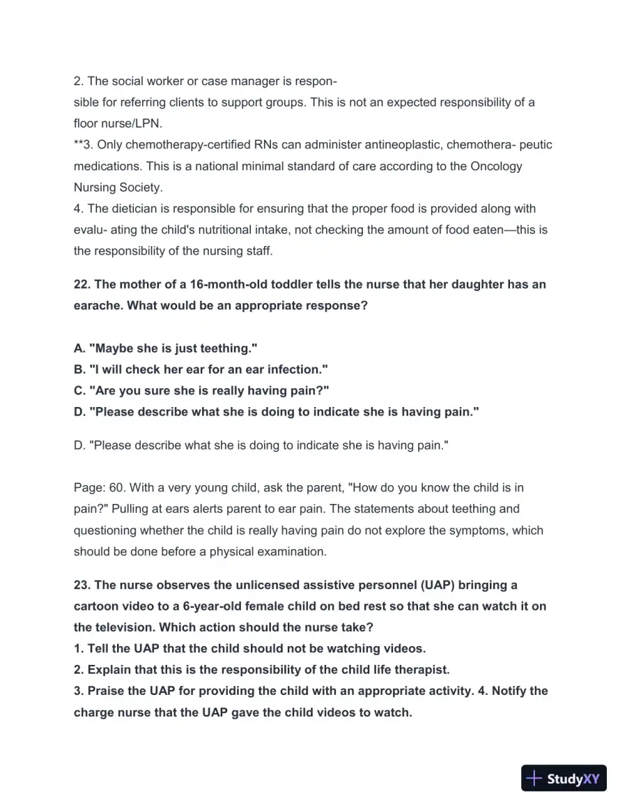 2024-2025 HESI A2 Critical Thinking with Answers (124 Solved Questions), page 23