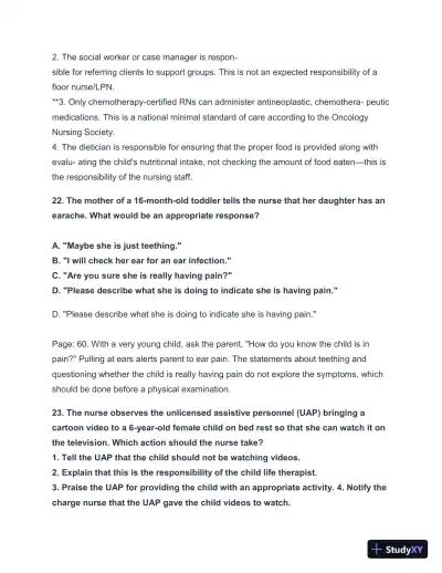 2024-2025 HESI A2 Critical Thinking with Answers (124 Solved Questions) - Page 23 preview image