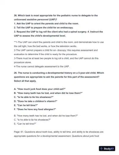 2024-2025 HESI A2 Critical Thinking with Answers (124 Solved Questions) - Page 27 preview image