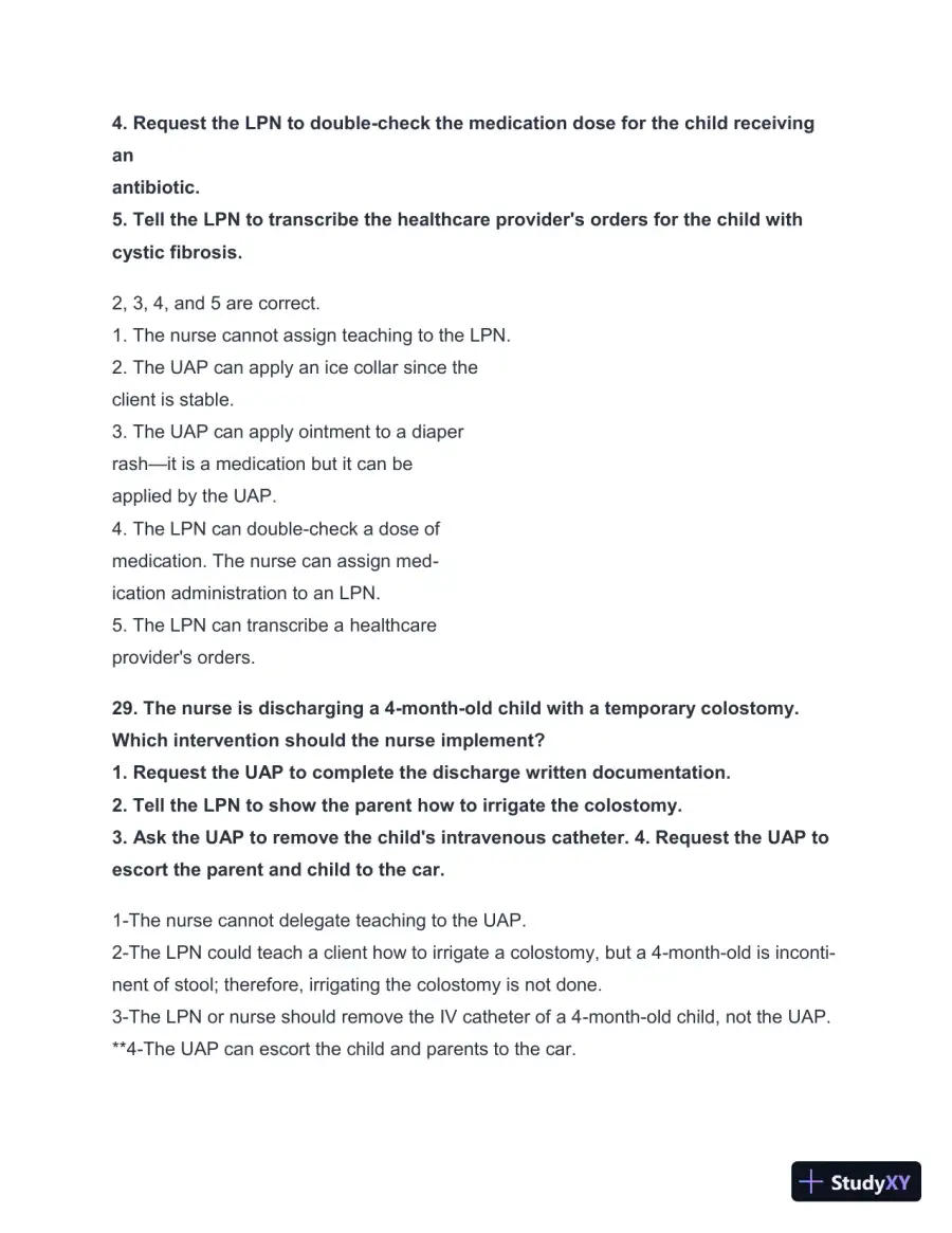 2024-2025 HESI A2 Critical Thinking with Answers (124 Solved Questions), page 30