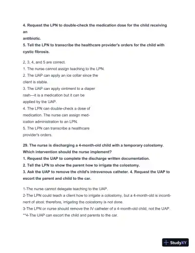 2024-2025 HESI A2 Critical Thinking with Answers (124 Solved Questions) - Page 30 preview image