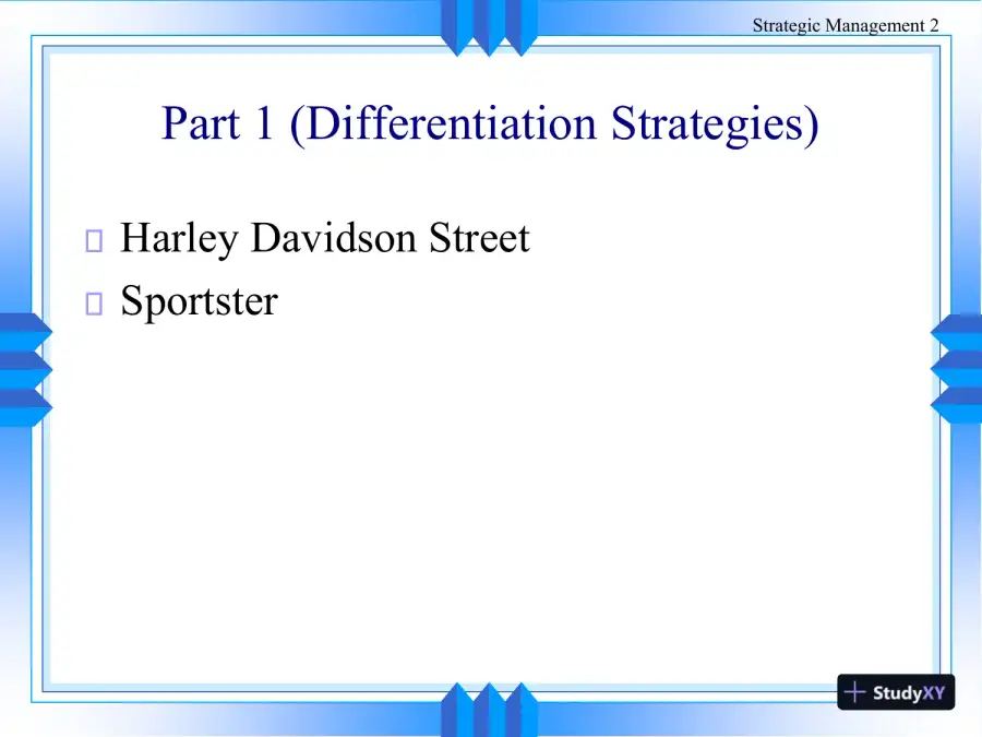 Strategic Assessment Of Harley-Davidson - Strategic Management, page 3