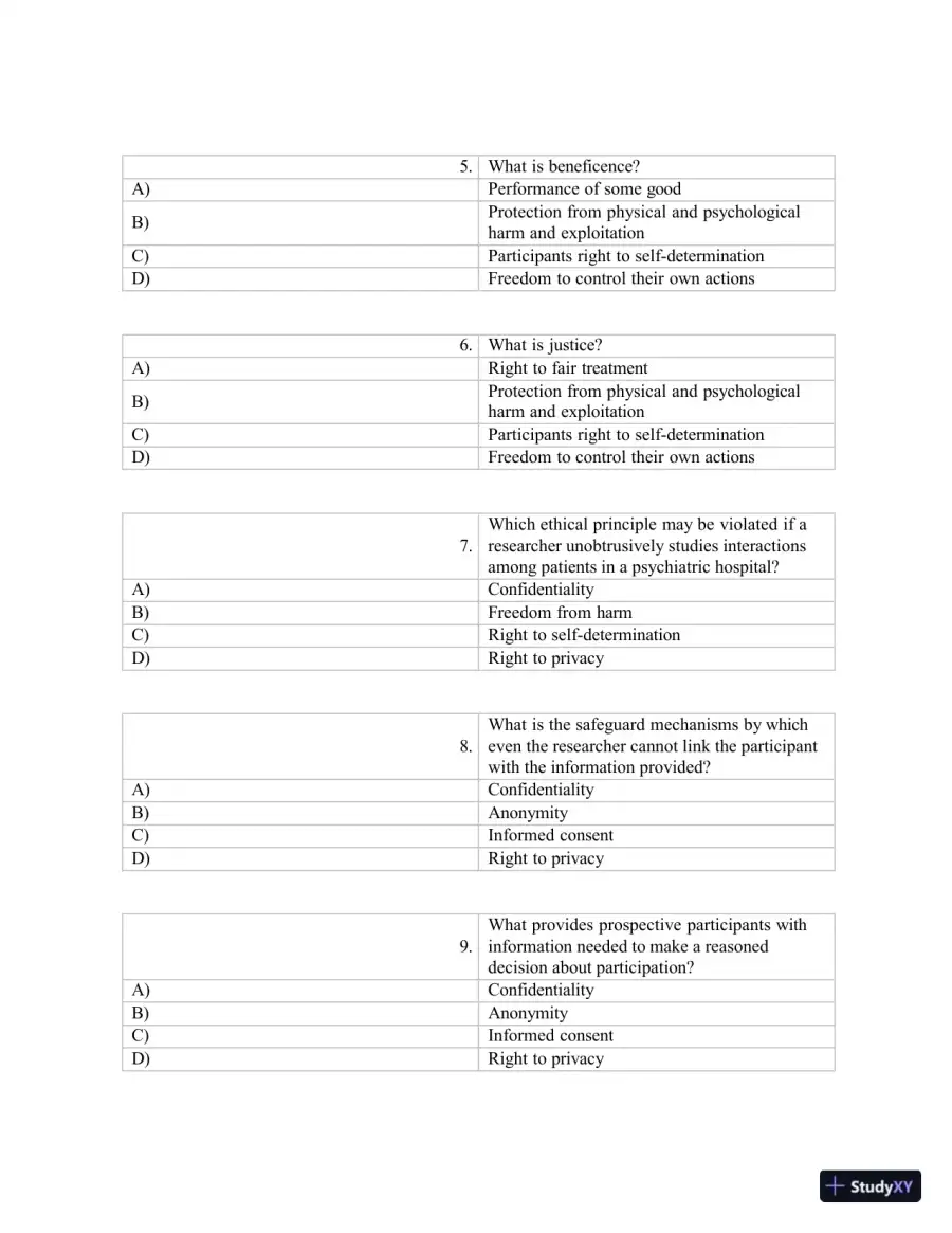 Test Bank for Polit & Beck Canadian Essentials of Nursing Research, 4th Edition (Chapters 1-18), page 27