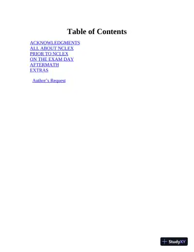 Tackling NCLEX: Tips and Strategies for facing NCLEX Exams (2020) - Page 9 preview image