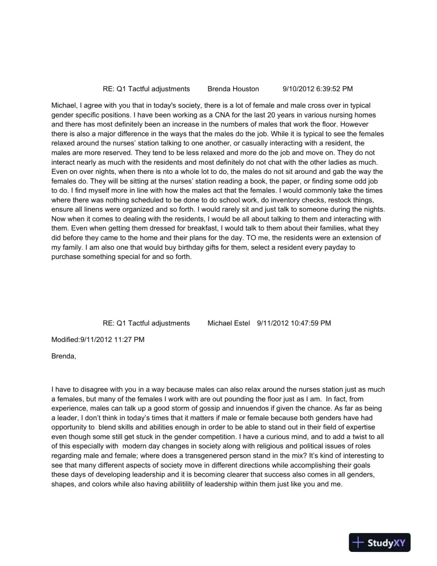 The Impact of Communication Styles, Gender Differences, and Social Trends on Organizational Dynamics, page 10