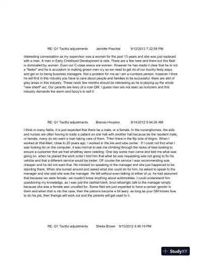 The Impact of Communication Styles, Gender Differences, and Social Trends on Organizational Dynamics - Page 11 preview image