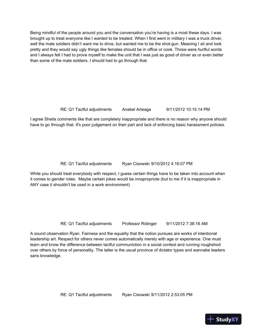 The Impact of Communication Styles, Gender Differences, and Social Trends on Organizational Dynamics, page 12