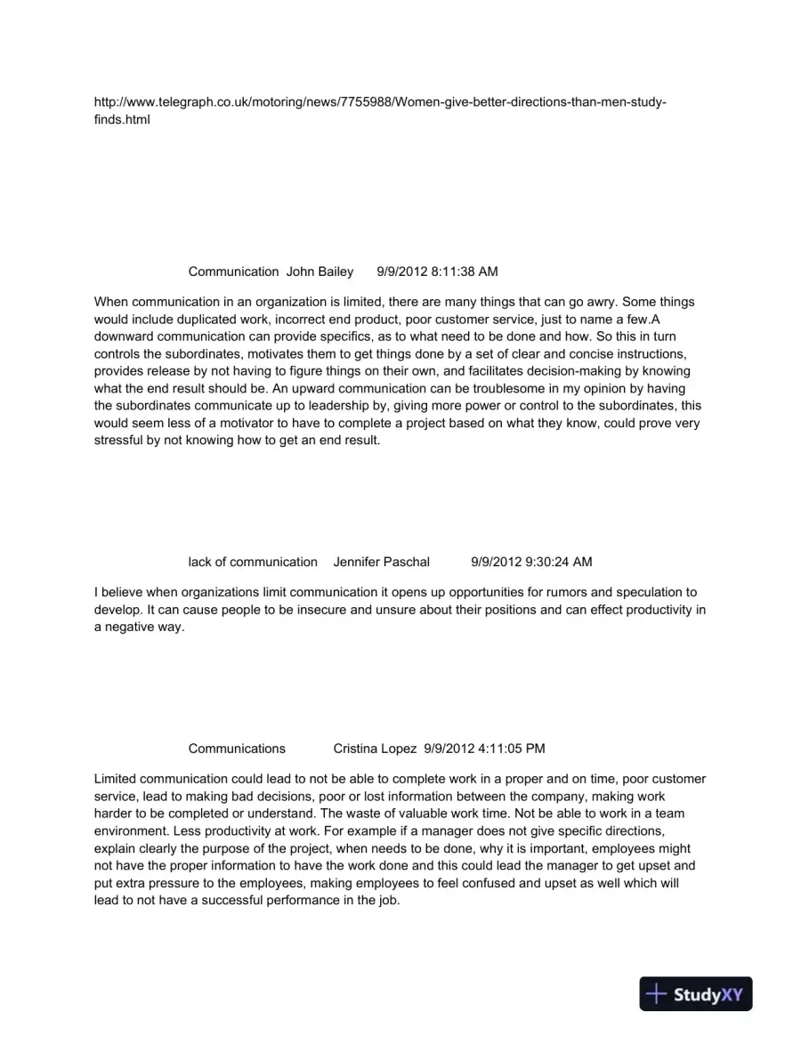 The Impact of Communication Styles, Gender Differences, and Social Trends on Organizational Dynamics, page 16