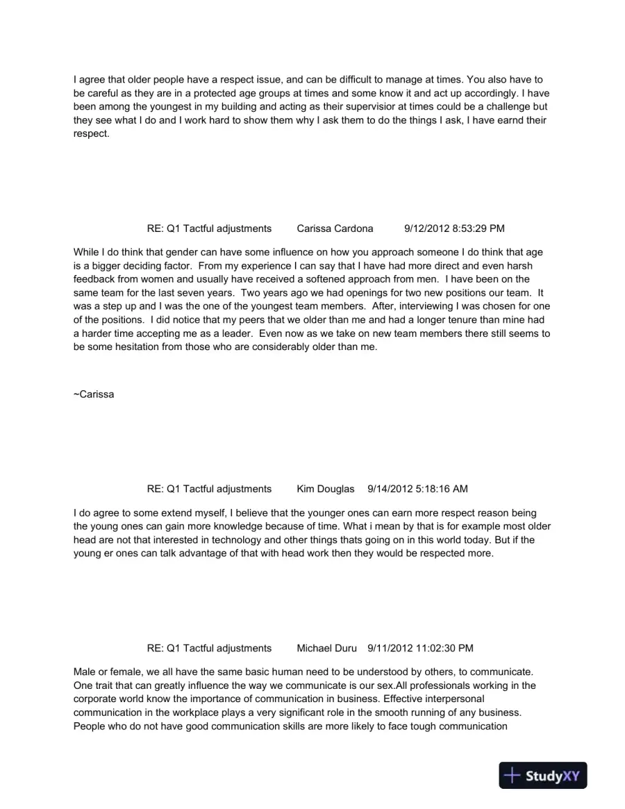 The Impact of Communication Styles, Gender Differences, and Social Trends on Organizational Dynamics, page 6