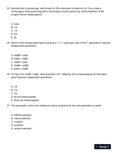 Genetics Second Canadian Edition Test Bank - Page 8 preview image