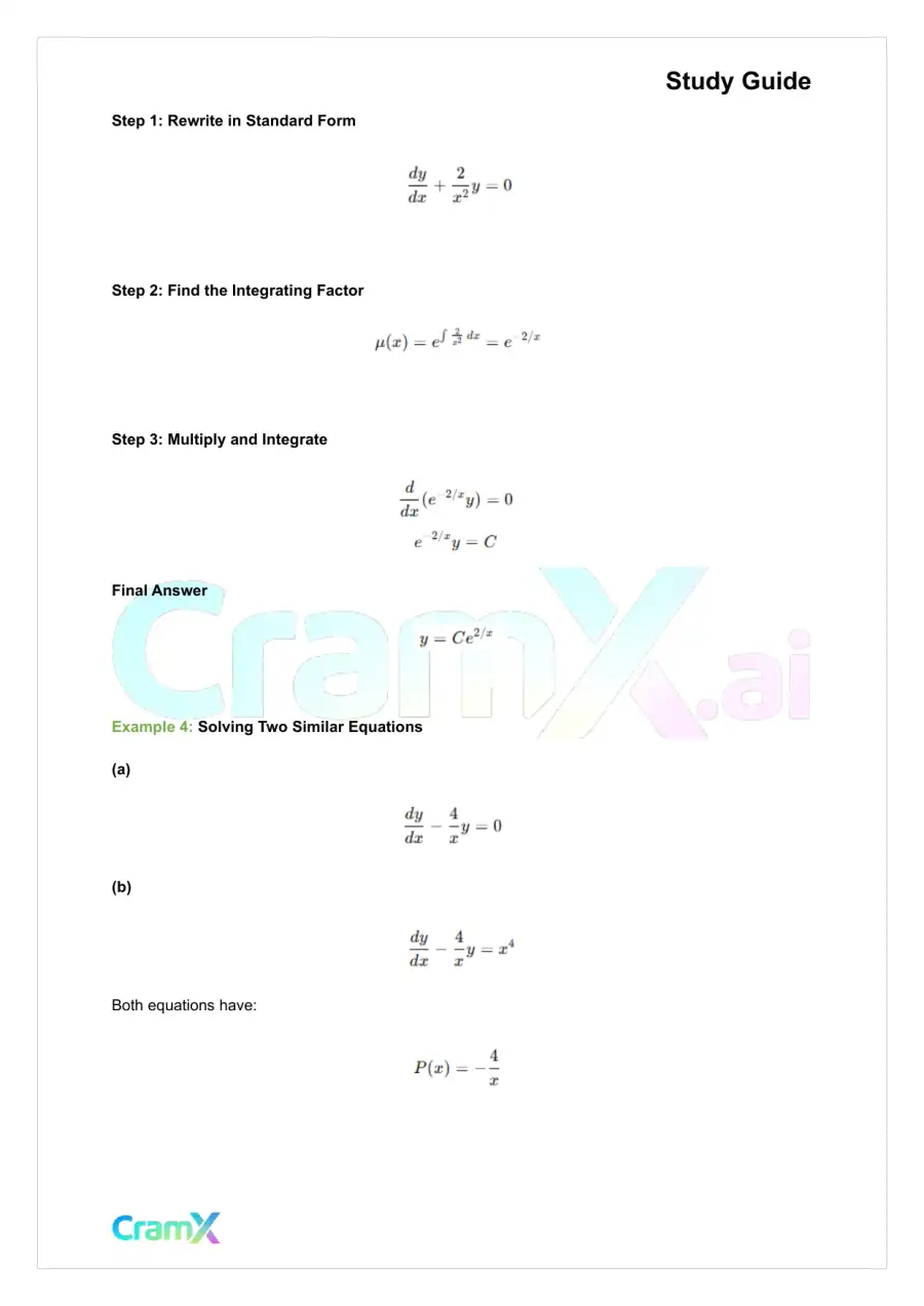 Differential Equations - First-Order Equations, page 10