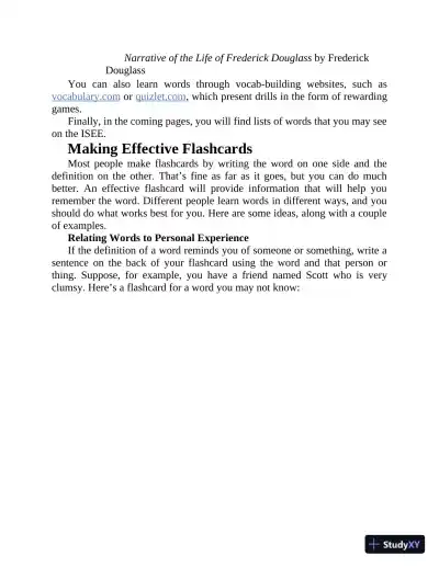 Princeton Review ISEE Prep: 3 Practice Tests + Review and Techniques + Drills (2024) - Page 26 preview image