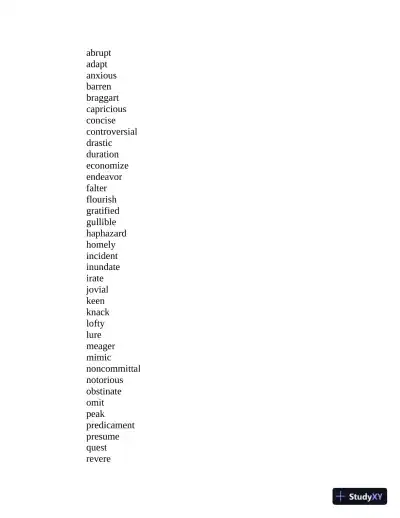 Princeton Review ISEE Prep: 3 Practice Tests + Review and Techniques + Drills (2024) - Page 31 preview image