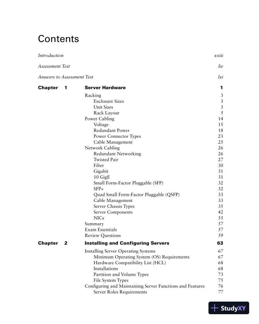 CompTIA Server+ Study Guide: Exam SK0-005 (2022), page 18