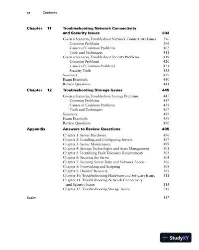 CompTIA Server+ Study Guide: Exam SK0-005 (2022) - Page 23 preview image