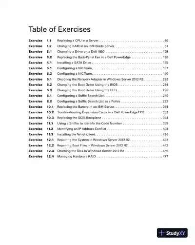 CompTIA Server+ Study Guide: Exam SK0-005 (2022) - Page 24 preview image