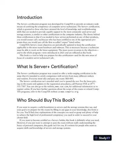 CompTIA Server+ Study Guide: Exam SK0-005 (2022) - Page 26 preview image