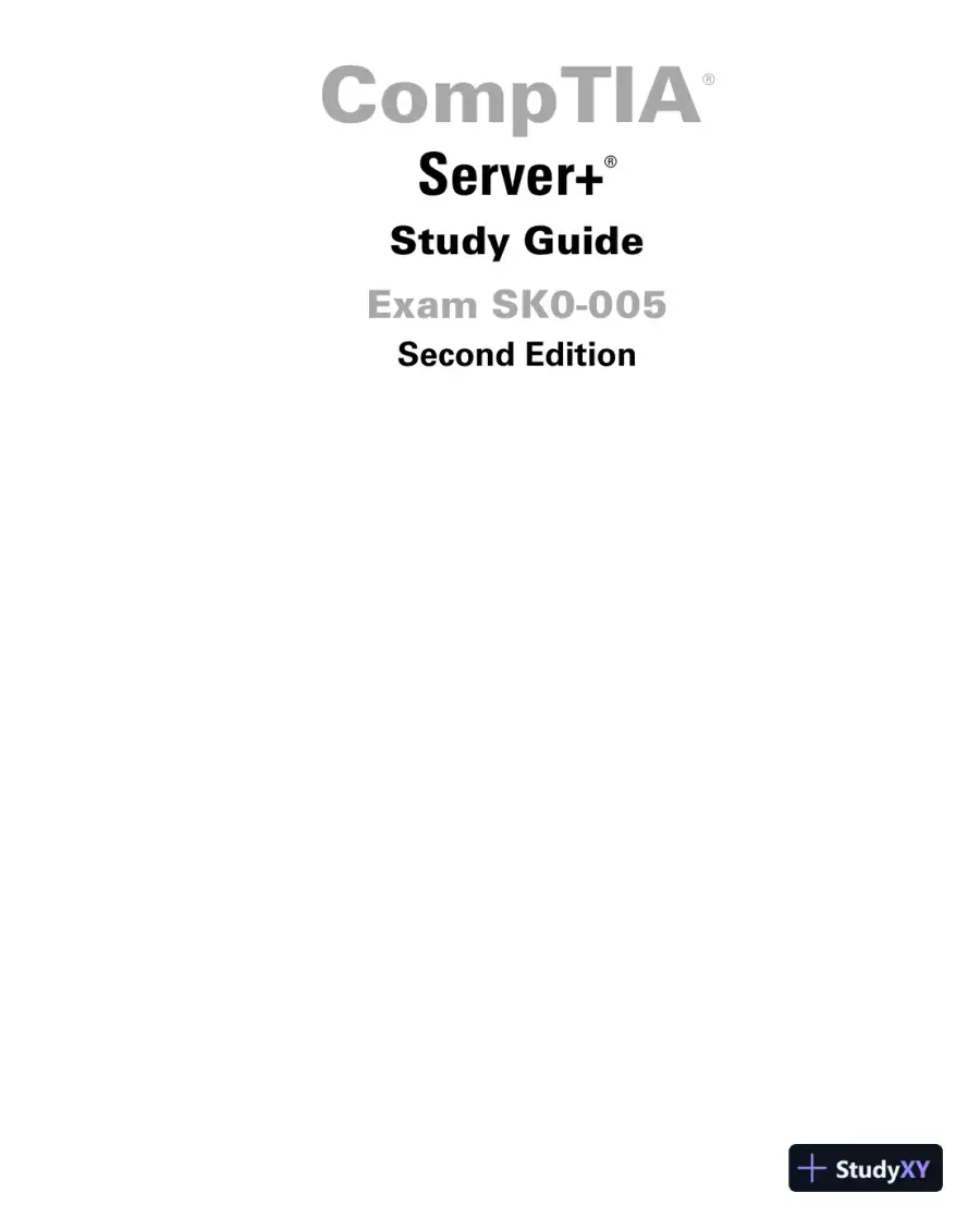CompTIA Server+ Study Guide: Exam SK0-005 (2022), page 6