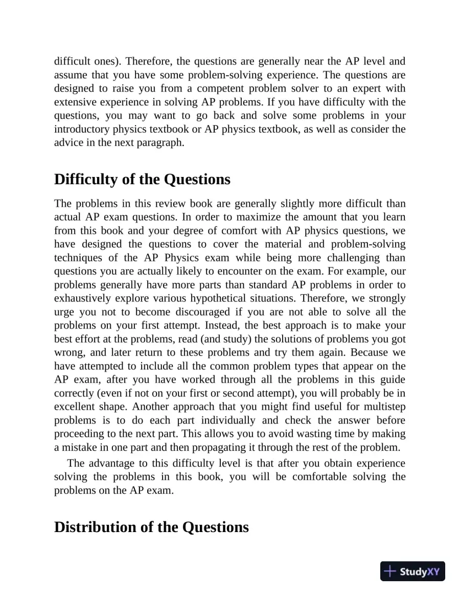 AP Physics C: With 4 Practice Tests, 5th Edition (2020), page 14