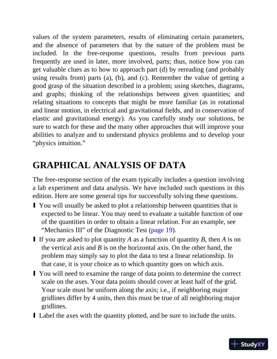 AP Physics C: With 4 Practice Tests, 5th Edition (2020), page 16